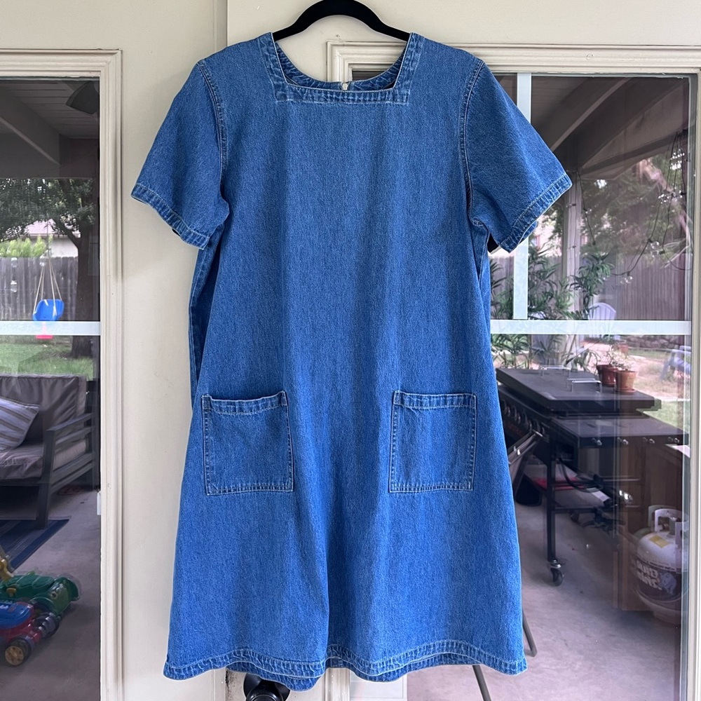 Vintage denim dress